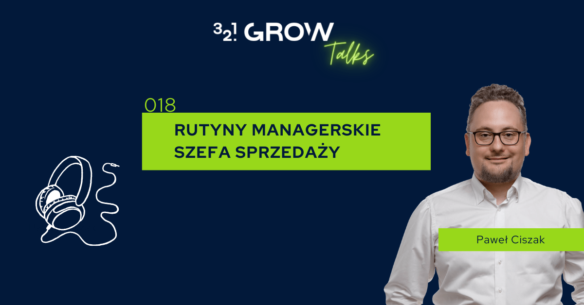 Rutyny managerskie szefa sprzedaży