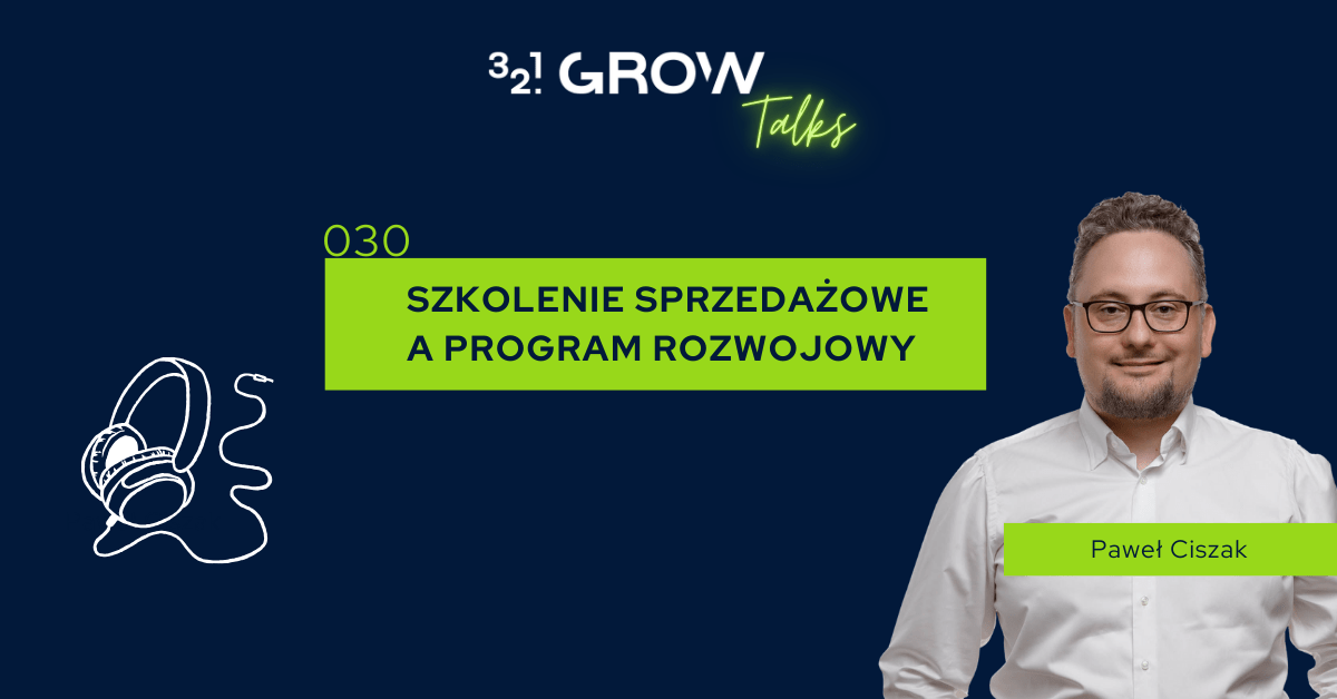 program rozwojowy a szkolenie sprzedażowe